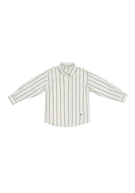 Camicia con logo ricamato MANUEL RITZ | MR3366BLU